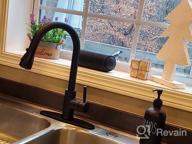 img 1 attached to Upgrade Your Kitchen With WEWE Pull Down Sprayer Faucet In Oil Rubbed Bronze Finish - Ideal For Residential And Commercial Settings review by Joey Richardson