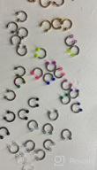img 1 attached to 16G Surgical Steel Piercing Jewelry Set - Horseshoe, Cartilage, Helix, Tragus, Eyebrow, Lip Hoops, Retainers - 36-40 Pcs For Women And Men - Available In 8Mm And 10Mm Sizes - Ftovosyo review by John Bailey