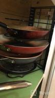 img 1 attached to Streamline Your Kitchen With MDHAND'S Adjustable Pots And Pans Organizer For Cabinets - 3 DIY Methods And Pot Lid Storage Included review by Bobby Valadez