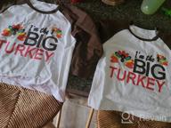 img 1 attached to Thanksgiving Turkey Big Little Brother Sister Matching T-Shirt For Boys And Girls By Aslaylme review by Joseph Brendemuehl