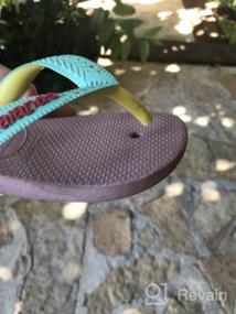 img 6 attached to 👦 Сандалии Havaianas для детей, черные: идеальные маленькие мужские туфли для стиля и комфорта