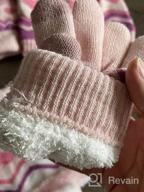 img 1 attached to 🧣 Stay Warm and Connected with Striped Boys' Winter Beanie Touchscreen Gloves - Essential Cold Weather Accessories review by Seth Wood