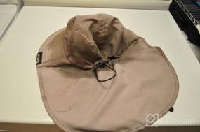 img 6 attached to UV Protective Wide Brim Sun Hat With Neck Flap Cover For Men And Women - Perfect Safari And Hiking Hat