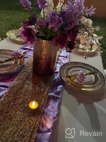 img 6 attached to Радужные блестящие светодиодные чайные свечи - свечи с мерцающей лампочкой на батарейках для свадеб, торжеств, вечеринок, подарков и фестивалей (упаковка из 12), беспламенные и белые