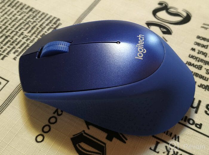 img 1 attached to 🖱️ Logitech M330 Silent Plus Wireless Mouse - Black | USB Nano Receiver | 1000 DPI Optical Tracking | 3 Buttons | 24-Month Battery Life | Compatible with PC/Mac/Laptop/Chromebook | 2.4 GHz review by Hwang Jiya ᠌