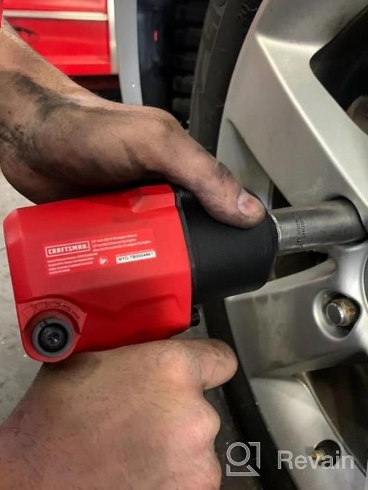 img 1 attached to Red And Black Craftsman Air Impact Wrench CMXPTSG1004NB review by Sean Chambers