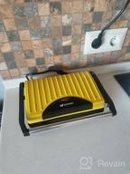 img 1 attached to Sandwich maker Kitfort KT-1609 Panini Maker, red review by Danuta Kasperczyk ᠌