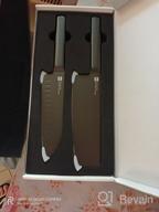 img 2 attached to 🔪 Huo Hou Black Heat Set with 2 High-Quality Knives: Perfect for Culinary Enthusiasts review by Jana Katonov ᠌