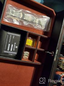 img 7 attached to Organize Your Timepieces In Style With Rothwell'S Luxury Leather Watch Box