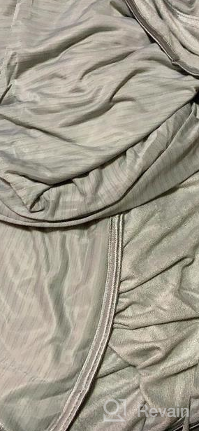 img 1 attached to Stay Cool & Sleep Better With LUXEAR Double-Sided Cooling Blanket For Night Sweats & Hot Sleepers - Lightweight, Breathable & Machine Washable review by Mike Cooper