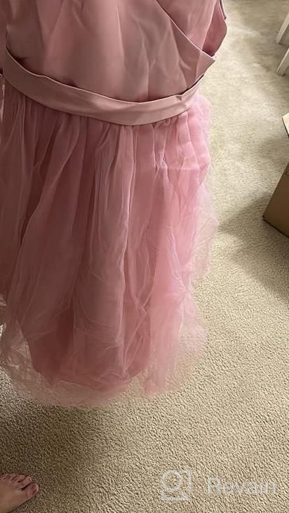 img 1 attached to NNJXD Sleeveless Embroidered Princess Dress For Girls: Perfect For Pageants, Proms And Balls review by Amy Punswick