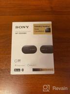 img 3 attached to Sony WF-1000XM3 Black Truly Wireless Earbuds with Mic, up to 32 Hours Battery Life, Stable Bluetooth Connection, Wearing Detection and Alexa Built-in for Noise Cancelling review by Kristiyana Setiyawat ᠌