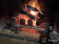 картинка 1 прикреплена к отзыву MYard Fireproof Demon Fire Pit Skull (Hollow, Flame From Eye Holes) Gas Log For Fireplace, Firepit, Camp Fire, Halloween Decor (Demon Black Skull, 1Pk) от Tiffany Allan