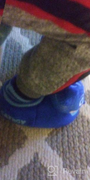 img 1 attached to 👶 Comfortable PJ Masks Slippers: Slipper Toddler Boys' Shoes for Cosy Adventures review by Scott Reid