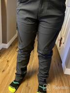 img 1 attached to Winter Snow Pants For Women - Waterproof, Insulated, Fleece-Lined, Soft Shell Outdoor Travel And Skiing Pant review by Jessica Washington