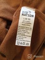 img 1 attached to Kid Nation French Hooded Sweatshirt Boys' Clothing review by Ryan Yap