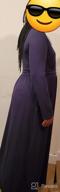 картинка 1 прикреплена к отзыву LALAGEN Women'S Plus Size Long Sleeve Maxi Dress V Neck Loose Flowy Plain Party Dress With Pockets L-5X от Maren Bradstock