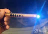 img 1 attached to 2 Pcs Reusable LED Penlight W/Pupil Gauge For Nurses & Doctors - Rose Gold & White review by Darrell Verduzco