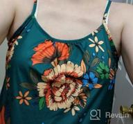 img 1 attached to Loose-Fit Printed Spaghetti Strap Camisole Tank Top For Women'S Summer Tunic review by Jessie Duhon