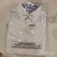 img 1 attached to Solid Long Sleeve Men'S Dress Shirt For Casual And Business, Regular Fit Button Down By Siliteelon review by Steve Arnold