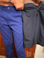 img 1 attached to 👖 YUCENFU Big Boy's Performance Pants: Breathable Flat Front Kids School Uniform Pants - Enhanced Comfort and Style review by Fahmi Manna
