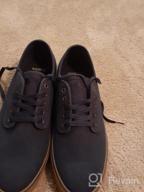 img 1 attached to Emerica Standard Skate Black Purple Men's Shoes in Fashion Sneakers review by Tim Toscano