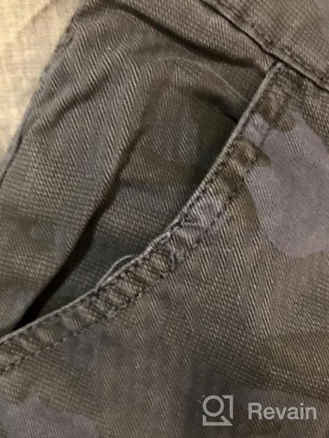 img 1 attached to Men's Cargo Pants, Versatile Outdoors Military Style Multi-Pocket Combat Trousers by Mesinsefra review by Steven Ross
