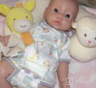 img 1 attached to Realistic Reborn Baby Doll - 19 Inch Full Silicone Girl Doll, Not Vinyl Material, Lifelike And Real Baby Doll By Vollence review by Brandon Fernandez