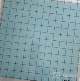 img 5 attached to Get Precision Cuts With REALIKE StandardGrip Cutting Mats For Silhouette Cameo - 3 Pack Of Gridded Adhesive Non-Slip Mats For Craft And Sewing Projects