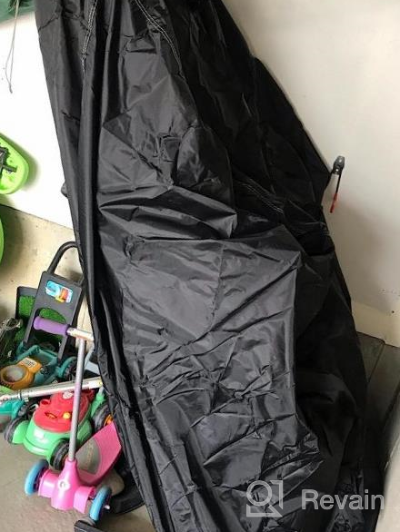 img 1 attached to Waterproof Treadmill Cover With Windproof Drawstring And Air Vents - Dustproof Exercise Machine Protective For Home Gym Indoor Outdoor Running Workout Equipment. review by Kyle Collins