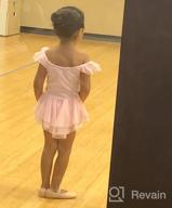 img 1 attached to Sleeve Skirted Leotard Ballet Girls' Clothing by MdnMd in Active review by Tina Stamey