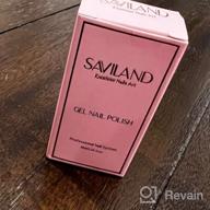 img 1 attached to Get A Flawless Look With SAVILAND'S Long-Lasting Black Gel Nail Polish - Ultimate Beauty Treatment For Your Nails! review by Mariealphonse Seattle