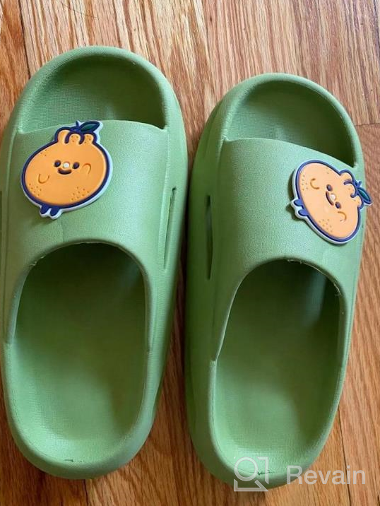 img 1 attached to 👶 UBFEN Sandals: Stylish Non-Slip Slippers Shoes for Toddler Boys review by David Crowder