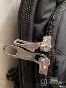 img 5 attached to Защитите свое путешествие с помощью противоугонного рюкзака для ручной клади Pacsafe Venturesafe EXP45 элегантного черного цвета
