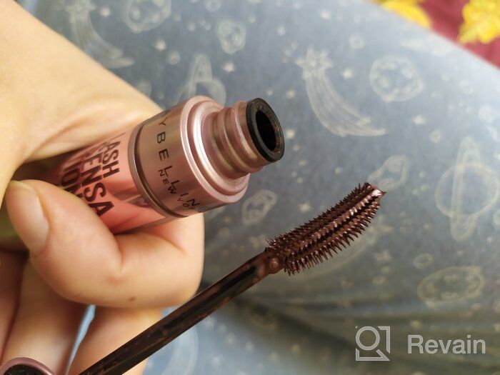 img 2 attached to Get Bold and Beautiful Lashes with Maybelline Lash Sensational Mascara, Blackest Black - 0.32 fl Oz (Packaging May Vary) review by Tik Tawan ᠌