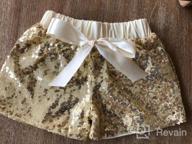 img 1 attached to Cilucu Toddler Girls Sequin Shorts With Sparkles On Both Sides review by Blake Clemons
