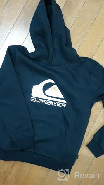 img 1 attached to 🧥 Quiksilver Boys' Fleece: Comfy and Stylish Winterwear for Active Kids review by Keith Leach