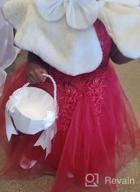 картинка 1 прикреплена к отзыву Платья и одежда для девочек с вышивкой принцессы для праздников, первой причастности и дня рождения от Kiesha Williams