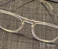 img 1 attached to Essential Dino Readers: Nooz Optics Square Reading Glasses For Men And Women review by Ben Alvarez