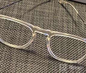 img 5 attached to Essential Dino Readers: Nooz Optics Square Reading Glasses For Men And Women