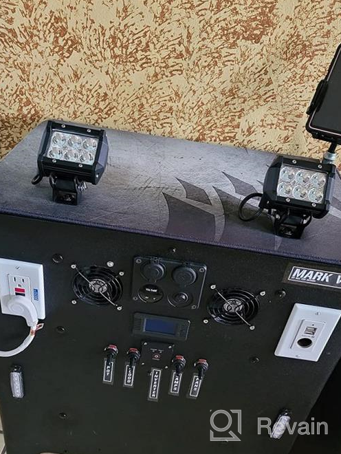 img 1 attached to Upgrade Your Off-Road Lighting With GOOACC LED Pods And Wiring Harness review by Jermall Meredith