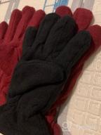 img 1 attached to 🧤 Cold Weather Activities Supplies: Boys' Fleece Fingerless Gloves for Outdoor Fun review by David Strawn