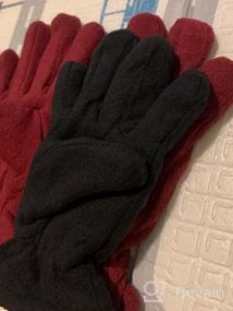 img 6 attached to 🧤 Cold Weather Activities Supplies: Boys' Fleece Fingerless Gloves for Outdoor Fun