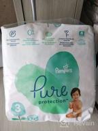 img 2 attached to Pampers Pure Protection Disposable Baby Diapers Size 3, Mega Pack - 27 Count, Hypoallergenic and Unscented (Old Version) review by Ada Jankowska ᠌