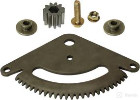 img 1 attached to Caltric Selective Sector Plate & Pinion Gear for John Deere L110-L130 Series