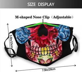 img 3 attached to Samurai Japanese Fashion Reusable Breathable Men's Accessories in Scarves