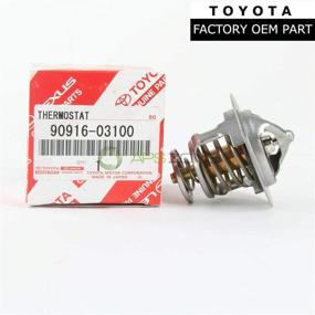 img 2 attached to 🔥 Genuine Toyota 90916-03100 Thermostat: Premium Quality for Superior Performance