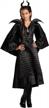 get ready to rule with disney maleficent's deluxe black gown costume for girls: perfect for christenings and more! logo