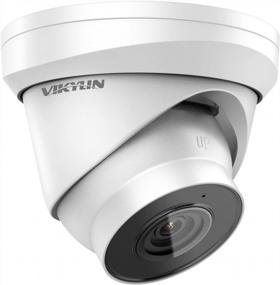 img 4 attached to Защитите свою собственность с помощью наружной камеры безопасности VIKYLIN UltraHD 4K PoE с функцией обнаружения людей и транспортных средств, аудио и широкоугольным объективом