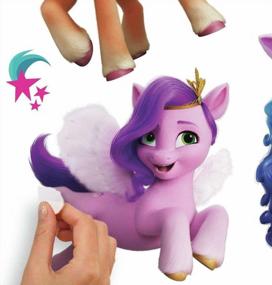 img 2 attached to My Little Pony Movie Wall Decals - Easy To Apply Peel And Stick RoomMates RMK4968SCS